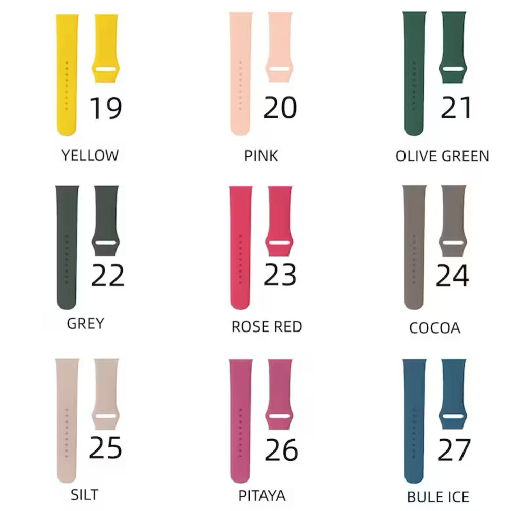 Silicone Apple Watch Band