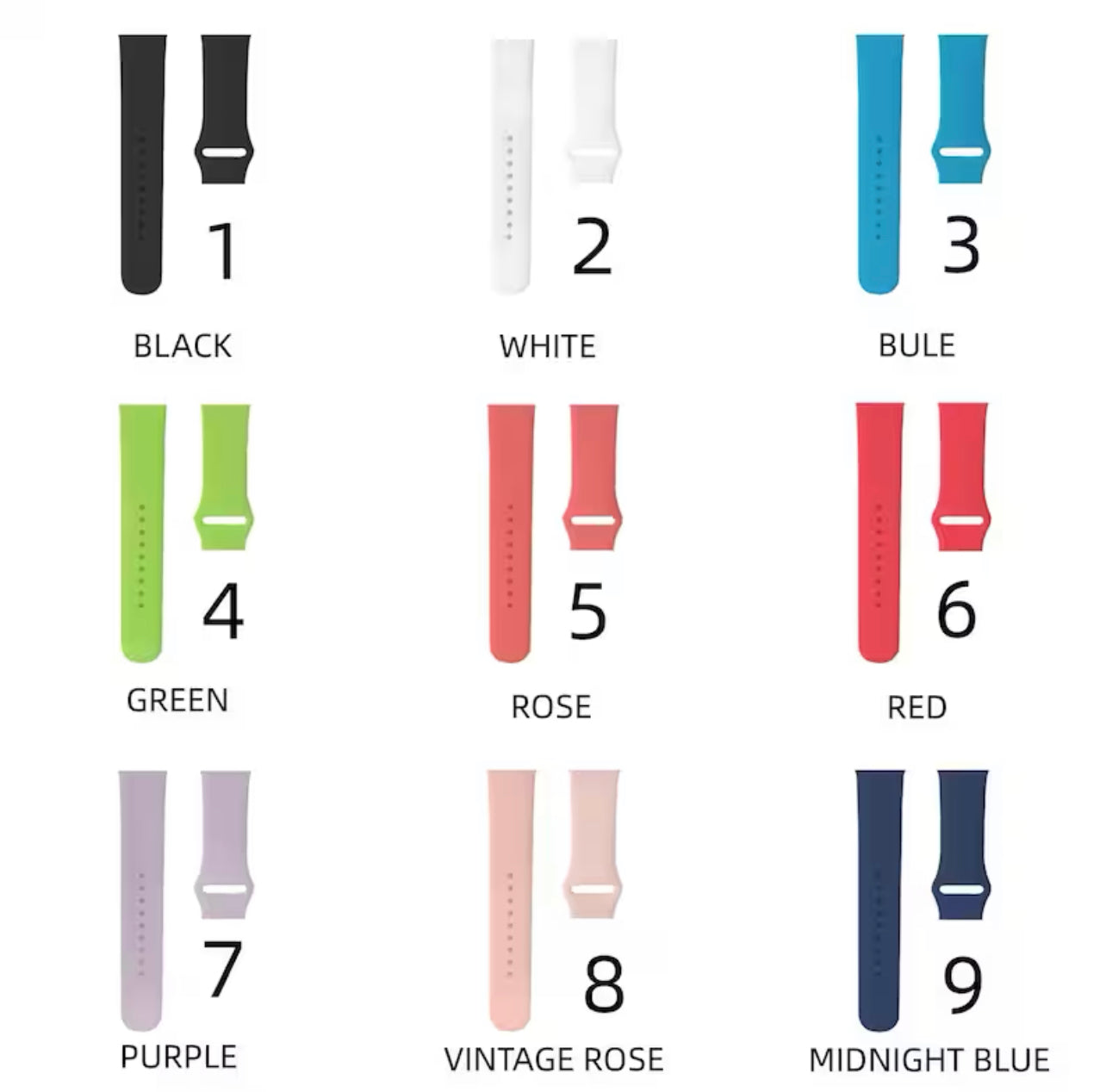 Silicone Apple Watch Band
