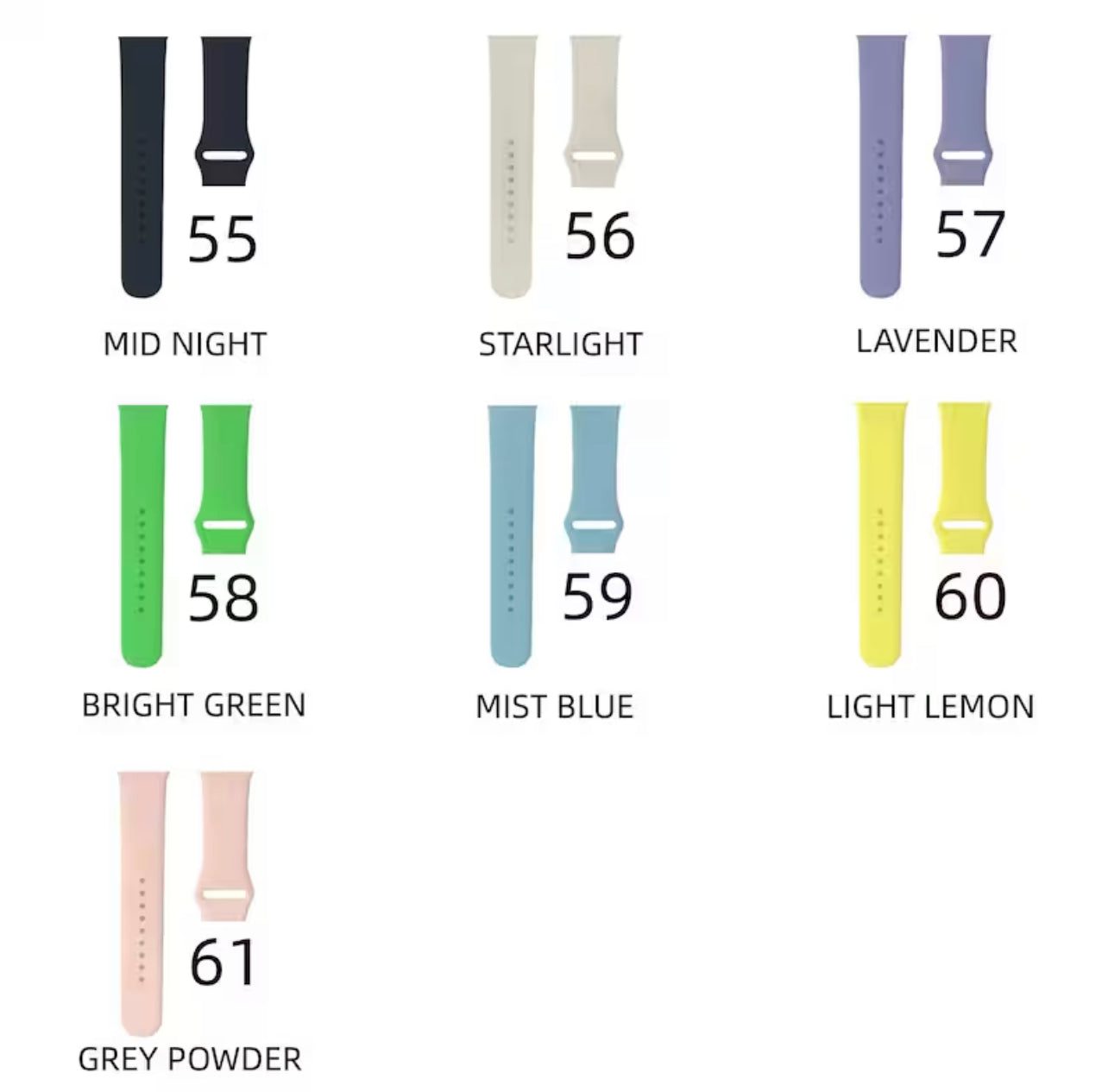Silicone Apple Watch Band