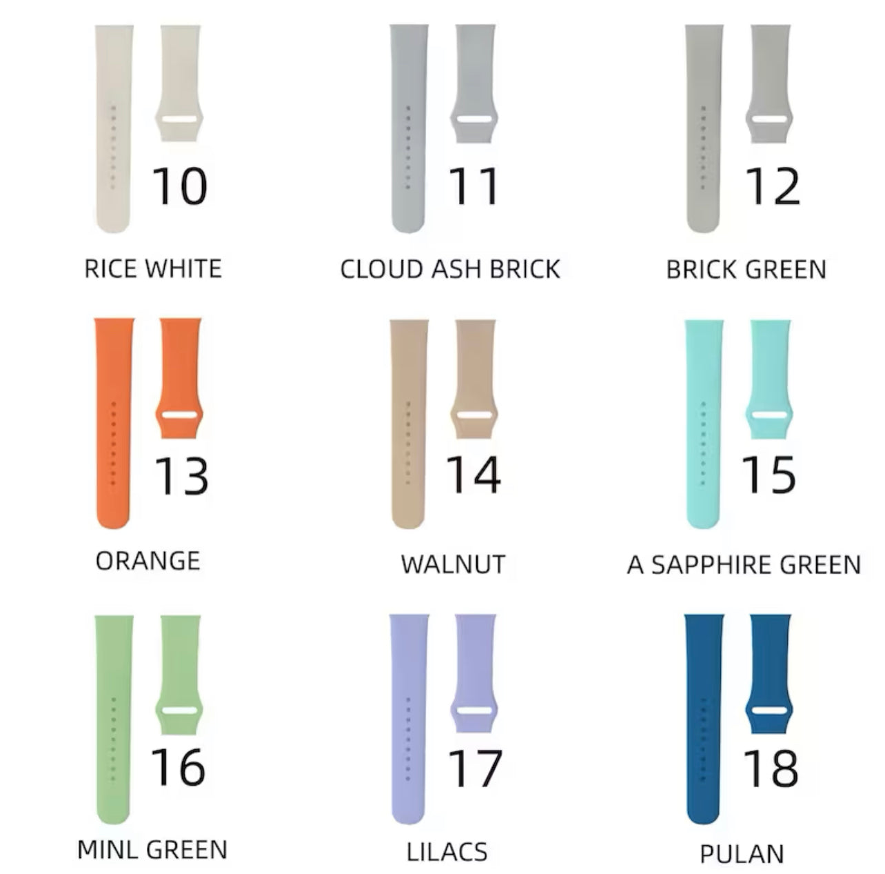 Silicone Apple Watch Band