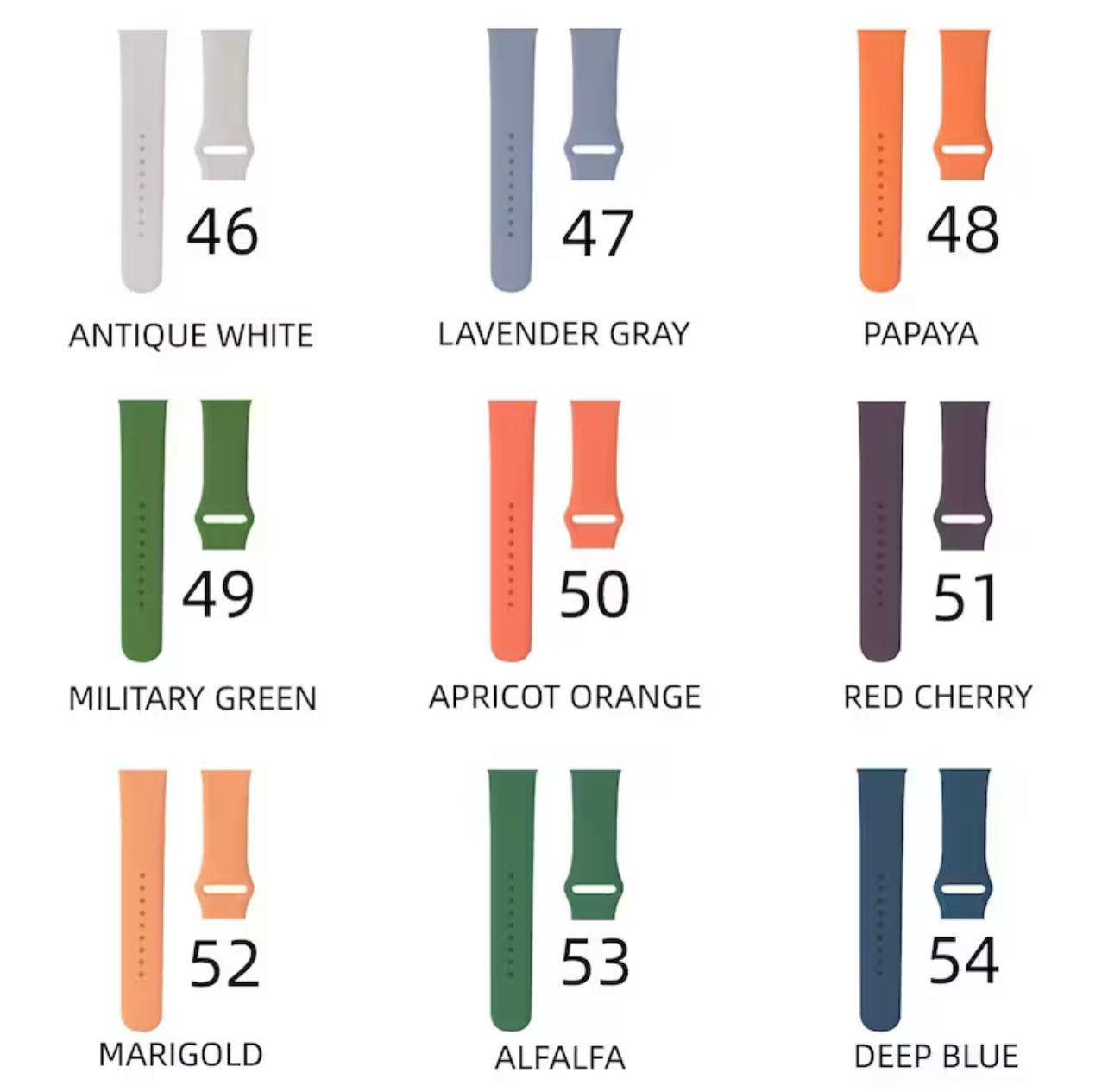 Silicone Apple Watch Band