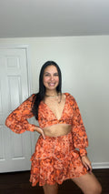 Sun Rays Skirt Set